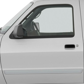 Dawn® - 2.5" Wide Body Side Moldings without Insert (Painted)