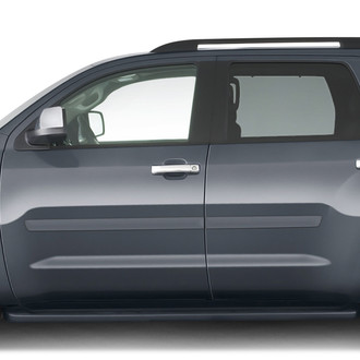 Dawn® - 2.5" Wide Body Side Moldings without Insert (Painted)