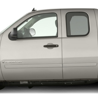 Dawn® - 2.5" Wide Body Side Moldings without Insert (Painted)