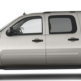 Dawn® - 2.5" Wide Body Side Moldings without Insert (Painted)
