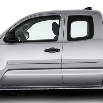 Dawn® - 2.5" Wide Body Side Moldings without Insert (Painted)