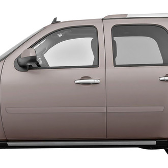 Dawn® - 2.5" Wide Body Side Moldings without Insert (Painted)
