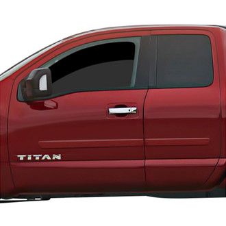 Dawn® - 2.5" Wide Body Side Moldings without Insert (Painted)