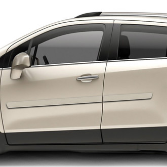 Dawn® - 2.5" Wide Body Side Moldings without Insert (Painted)