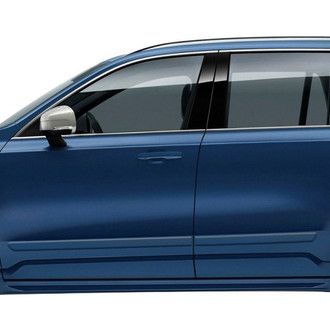 Dawn® - 2.5" Wide Body Side Moldings without Insert (Painted)