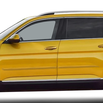 Dawn® - 1.45" Wide Body Side Moldings without Insert (Painted)