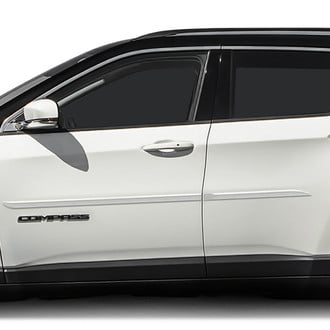 Dawn® - 1.45" Wide Body Side Moldings without Insert (Painted)
