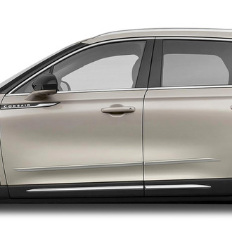 Dawn® - 1.45" Wide Body Side Moldings without Insert (Painted)