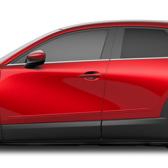 Dawn® - 1.45" Wide Body Side Moldings without Insert (Painted)