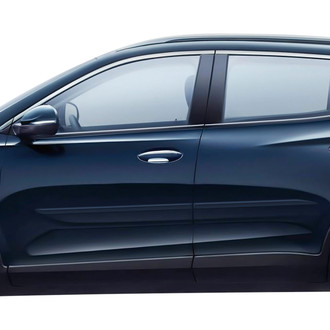 Dawn® - 1.45" Wide Body Side Moldings without Insert (Painted)