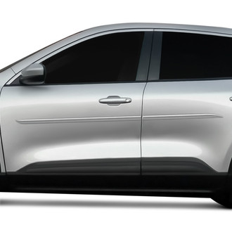 Dawn® - 1.45" Wide Body Side Moldings without Insert (Painted)
