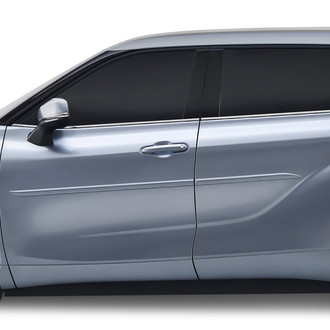 Dawn® - 1.45" Wide Body Side Moldings without Insert (Painted)