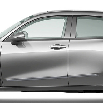 Dawn® - 1.45" Wide Body Side Moldings without Insert (Painted)