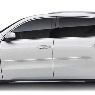 Dawn® - 1.45" Wide Body Side Moldings without Insert (Painted)