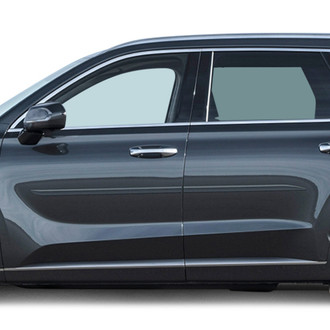 Dawn® - 1.45" Wide Body Side Moldings without Insert (Painted)