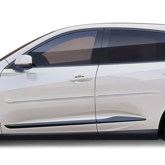Dawn® - 1.45" Wide Body Side Moldings without Insert (Painted)