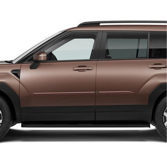 Dawn® - 1.45" Wide Body Side Moldings without Insert (Painted)