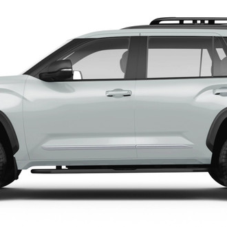 Dawn® - 1.45" Wide Body Side Moldings without Insert (Painted)