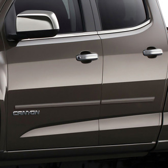 Dawn® - 1.25" Wide Body Side Moldings without Insert (Painted)