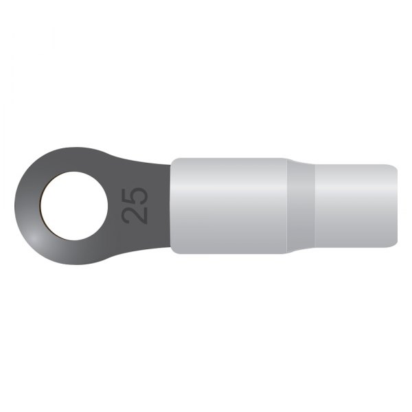 db Drive® - 4 Gauge 5/16" Nickel Plated Ring Terminals (4 Per Pack)