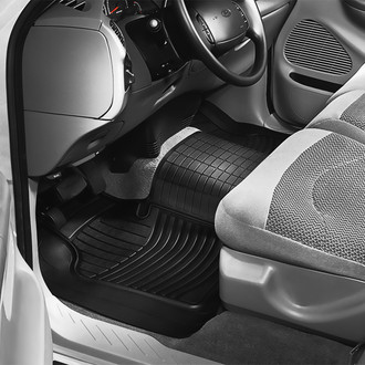 Dee Zee® - All Season 1st Row-Over the Hump Black Floor Mat