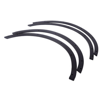 Dee Zee® - Black Front and Rear Fender Delete