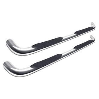 Dee Zee® - 3" Cab Length Polished Round Side Steps