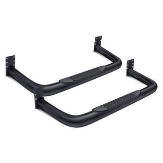 Dee Zee® - 3" Black Round Nerf Bars