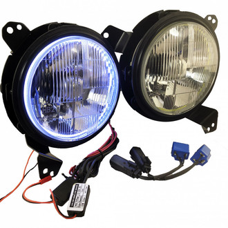Delta Lights® - Round LED Headlights with Switchback