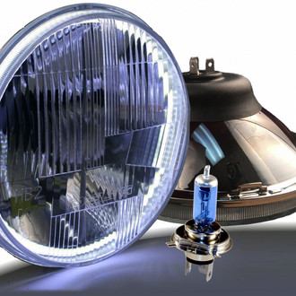 Delta Lights® - 7" Round Halo Headlights