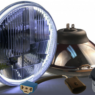 Delta Lights® - 7" Round Halo LED Headlights