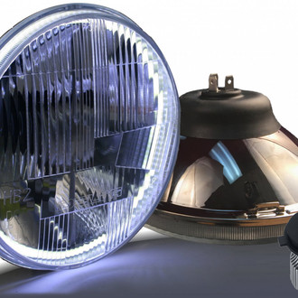 Delta Lights® - 7" Round Halo LED Headlights