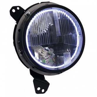 Delta Lights® - Quad-Bar™ Round LED Headlights with Switchback