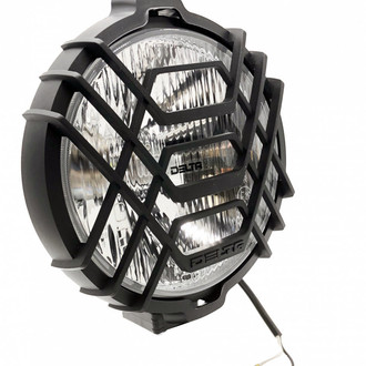 Delta Lights® - 150 Series 6" 2x100W Round Driving Beam LED Lights with Stone Guards