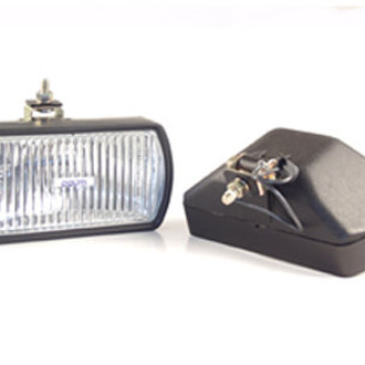 Delta Lights® - Hot Shot 7"x3.5" Rectangular Fog Beam LED Lights with Lexan Unbreakable Lens