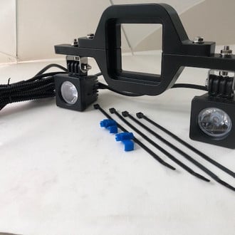 Delta Lights® - Back-Up 2" 20W Square LED Lights
