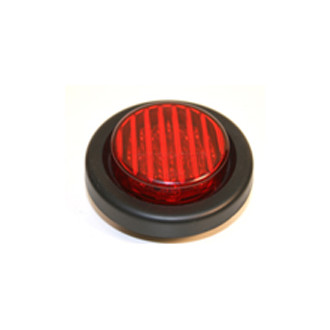 Delta Lights® - 2.75" Round Red LED Side Marker Lights