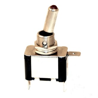 Delta Lights® - Illuminated On/Off Toggle Metal Switch