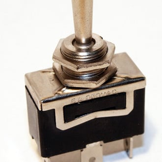 Delta Lights® - Toggle On/Off/On 3-Way Metal Switch