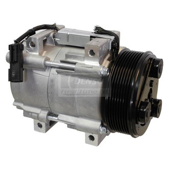 Denso® - A/C Compressor with Clutch