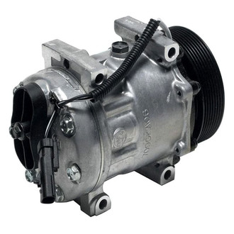 Denso® - A/C Compressor with Clutch