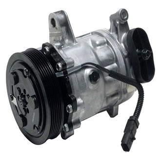 Denso® - A/C Compressor with Clutch