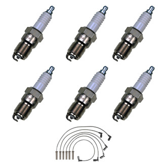 Denso® - Spark Plug Wire and Spark Plug Kit