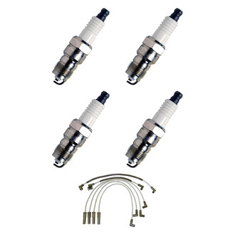 Denso® - Spark Plug Wire and Spark Plug Kit