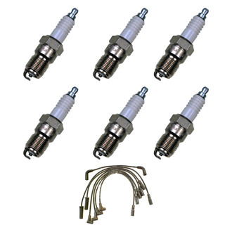 Denso® - Spark Plug Wire and Spark Plug Kit