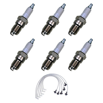 Denso® - Spark Plug Wire and Spark Plug Kit