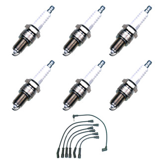 Denso® - Spark Plug Wire and Spark Plug Kit