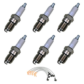 Denso® - Spark Plug Wire and Spark Plug Kit