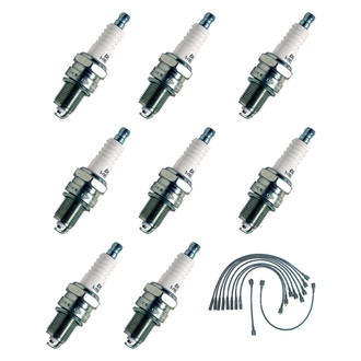 Denso® - Spark Plug Wire and Spark Plug Kit