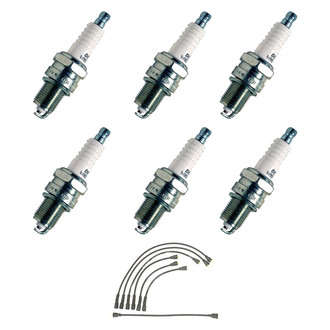 Denso® - Spark Plug Wire and Spark Plug Kit
